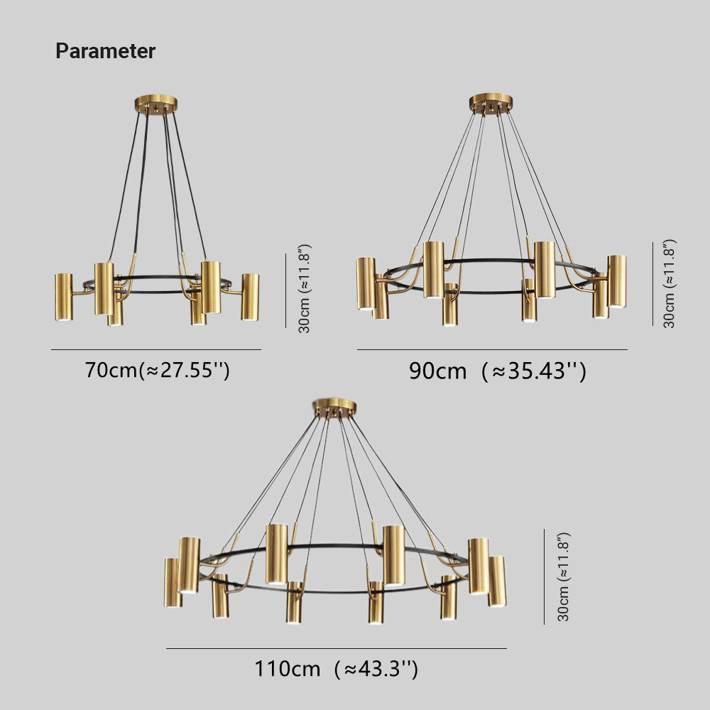 Weiss Moderne Ronde LED Hanglamp Metaal Goud Slaap/Woon/Eetkamer