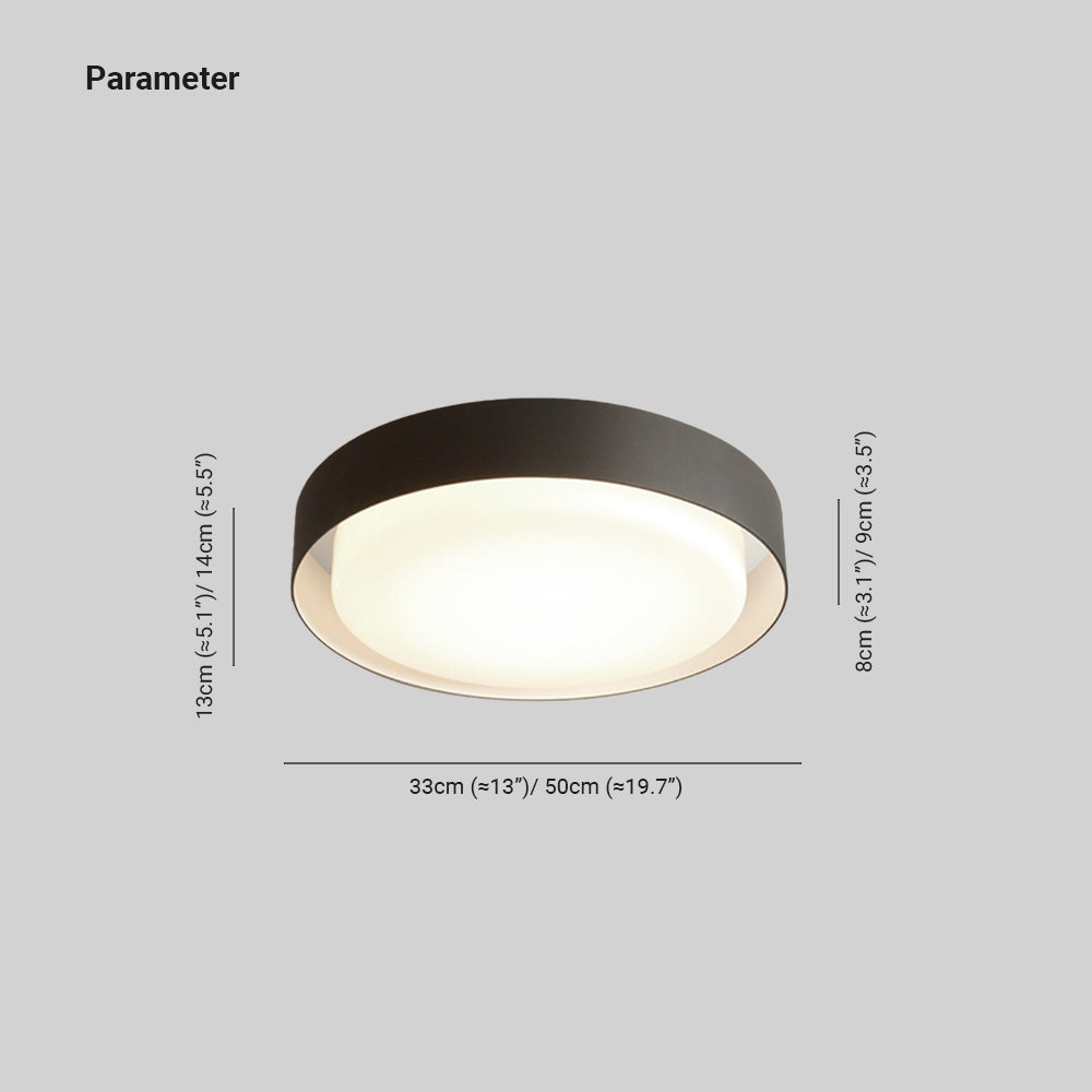 Orr Moderne Design LED Buiten Plafondlamp Metaal/Acryl Buiten