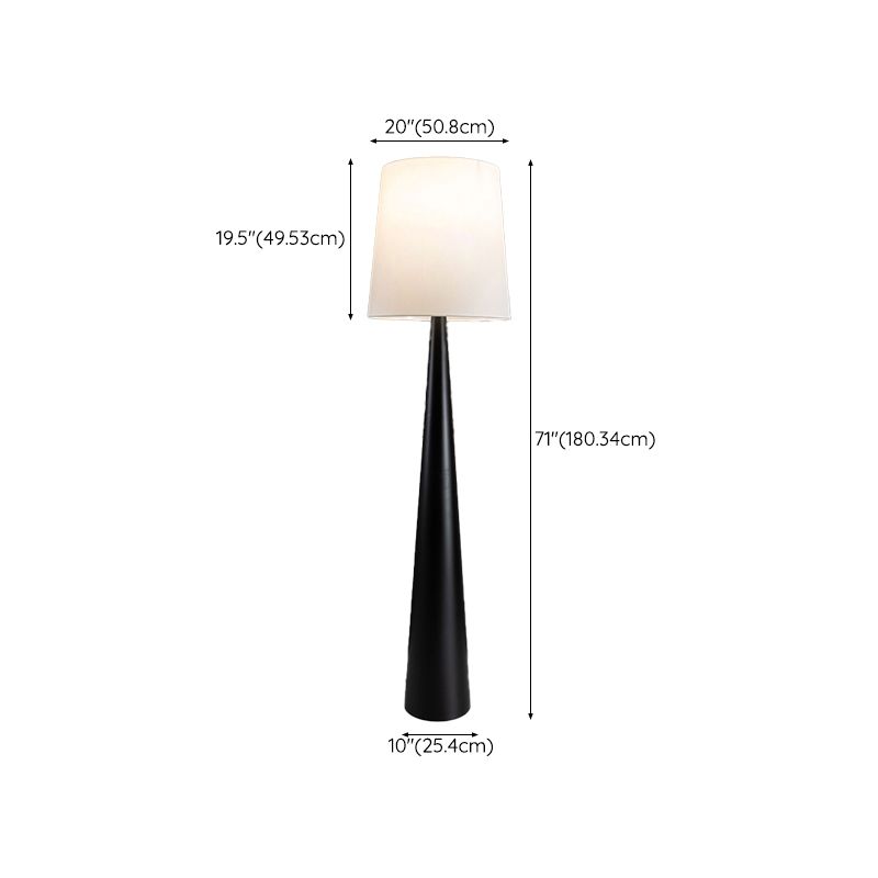 Eryn Kegelvormig Metaal Vloerlampen, 71"