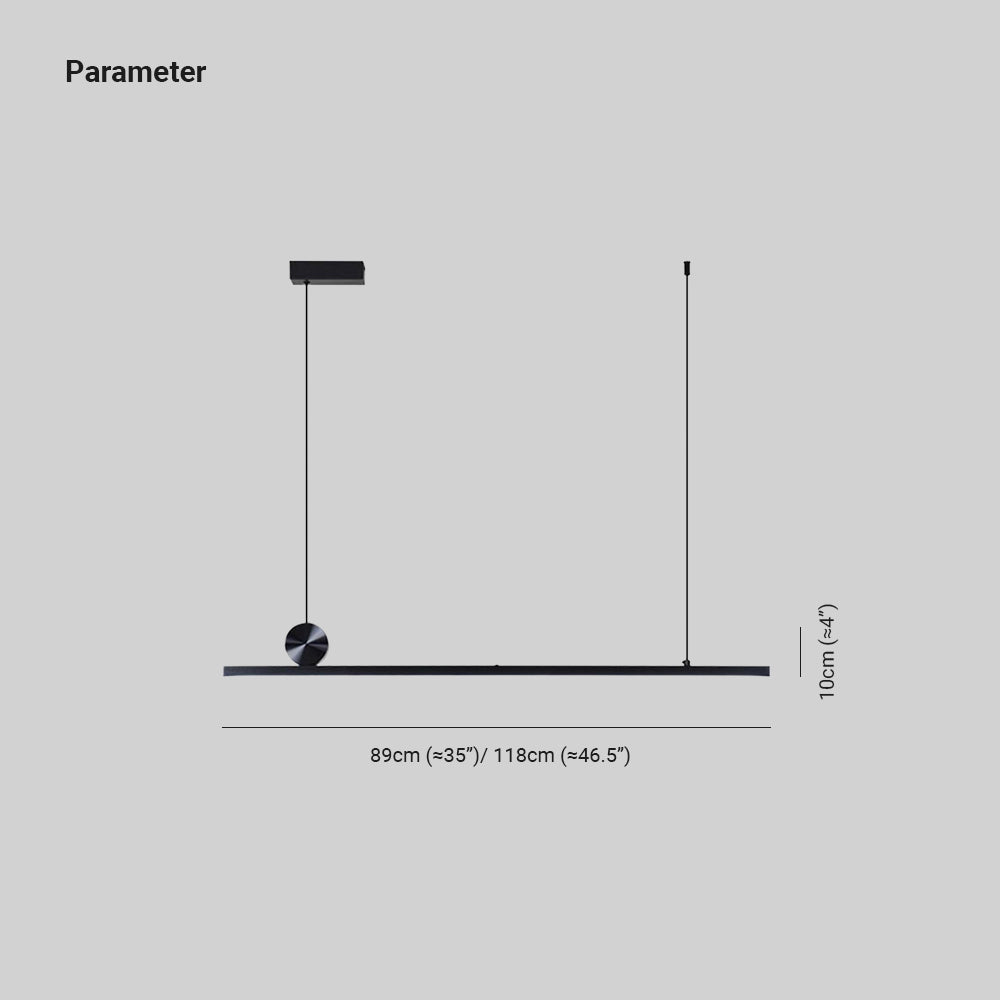 Edge Industriele LED Hanglamp Zwart Metaal Slaapkamer Woonkamer
