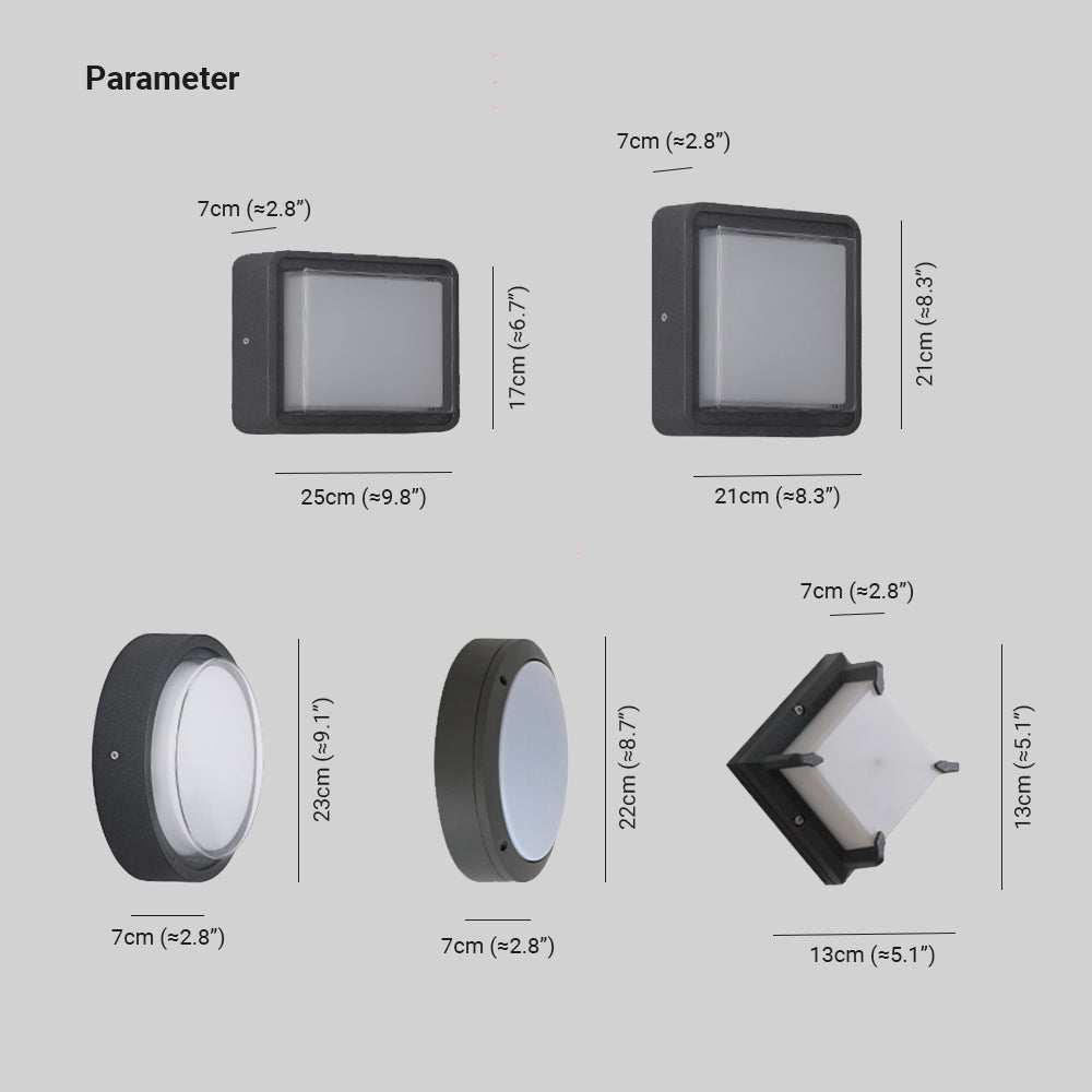 Orr Industrie Rond Plafondlamp Zwart Bruin Metaal Woonkamer