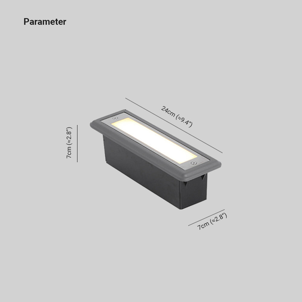 Orr Moderne LED Buitenlamp Zwart Metaal/Acryl Hal Tuin Trap
