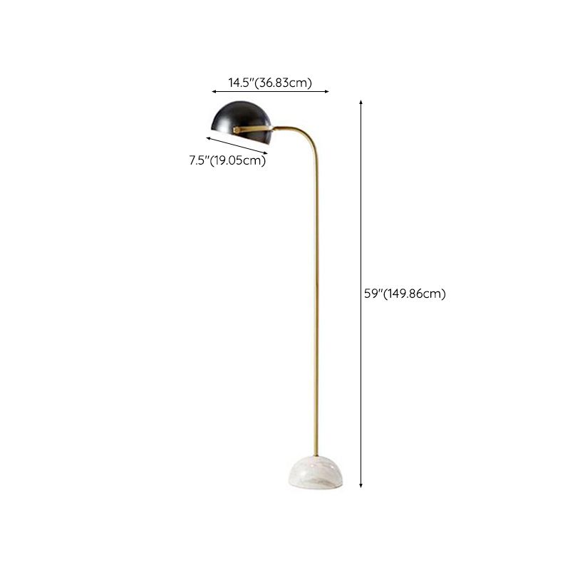 Eryn Retro Metaal Vloerlampen, 59"