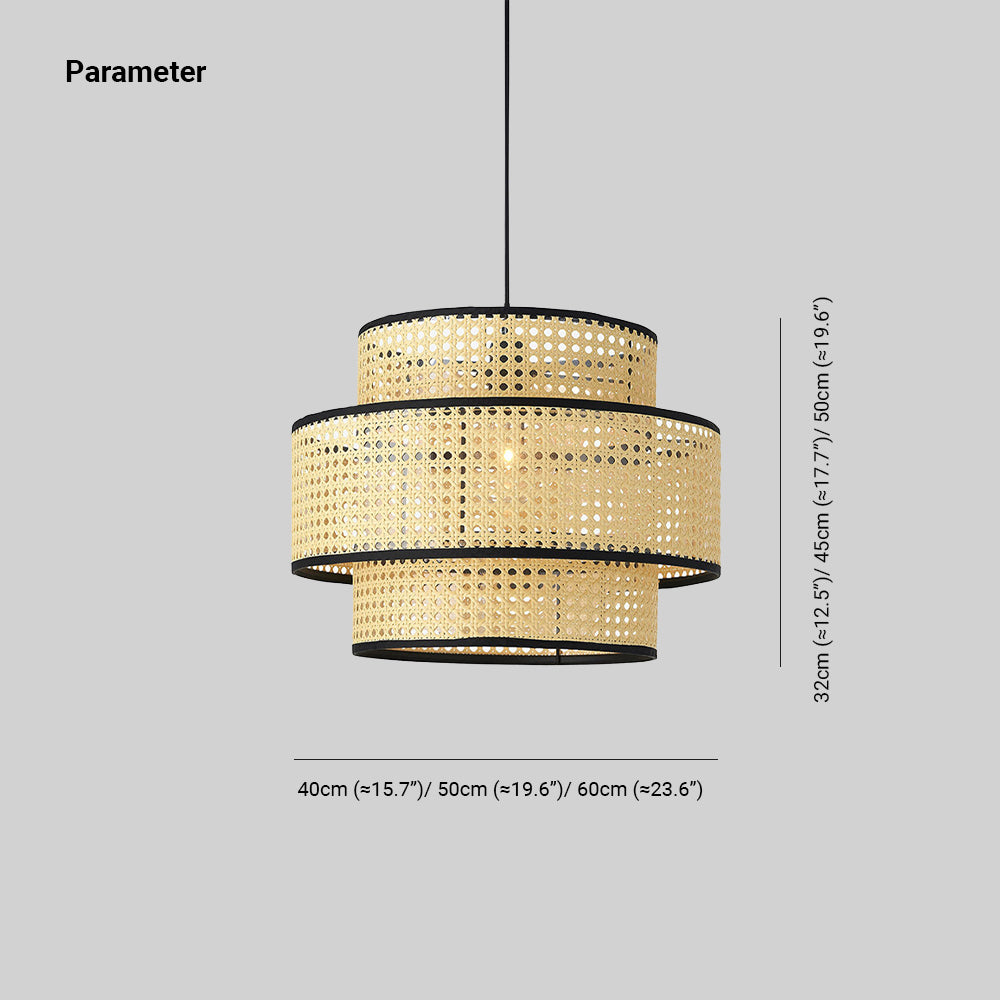 Ritta Ronde Retro LED Hanglamp Metaal Acryl Eetkamer Woonkamer