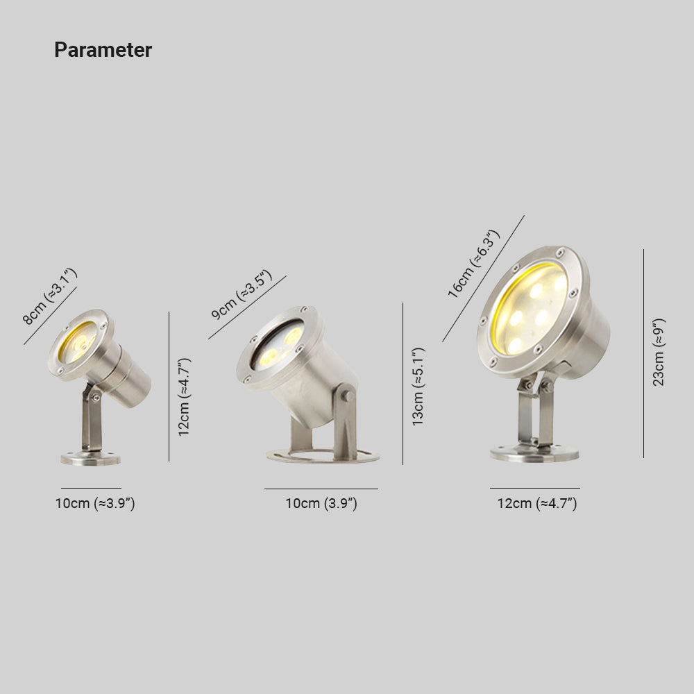 Orr Moderne Kleine Vloerlamp Zilver Metaal Buiten Hal Tuin