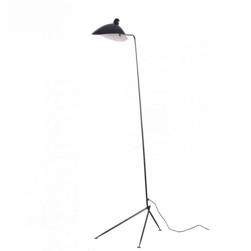 Schmitt Grote LED Vloerlampen Zwart Metaal Woonkamer Studiekamer