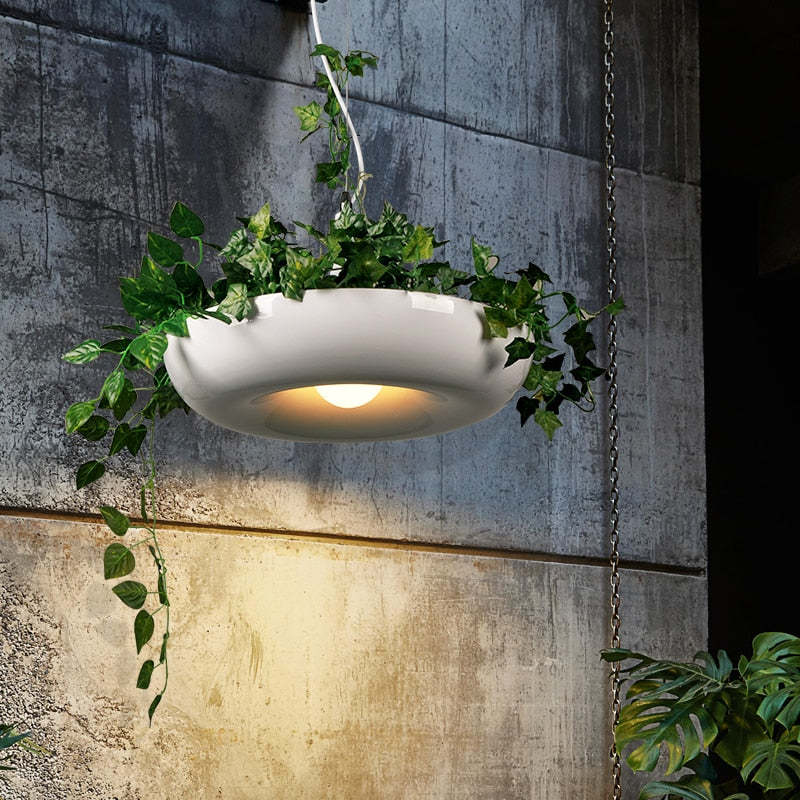Nest Moderne Sky Garden Hanglampen Zwart Grone Wit Eetkamer