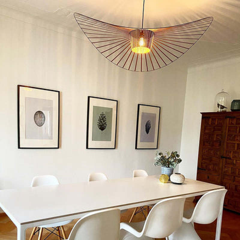 Renée Design LED Hanglamp Zwart/Bruin/Gouden/Wit Rotan Woon/Slaapkamer