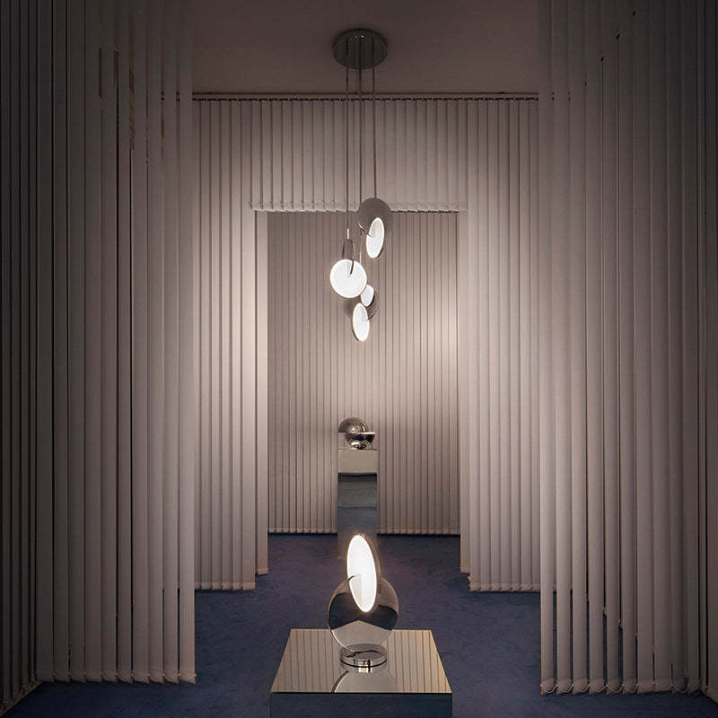 Welsh Ronde LED Hanglampen Goud Zilver Metaal Eetkamer Woonkamer