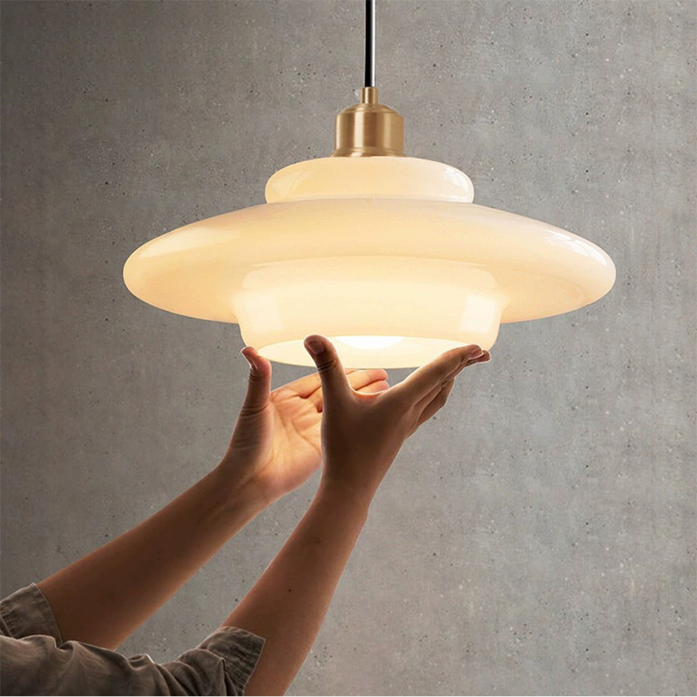 Cairns Midden eeuw Art Hanglampen Metaal Glas Slaapkamer Eetkamer