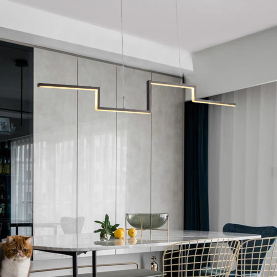 Bouvet Bijzondere Design LED Hanglampen Metaal Eetkamer Woonkamer