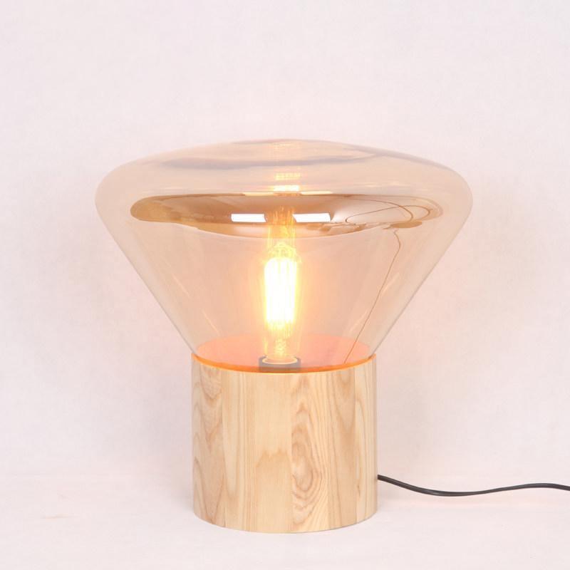 Sylirella Minimalistische houten tafellamp