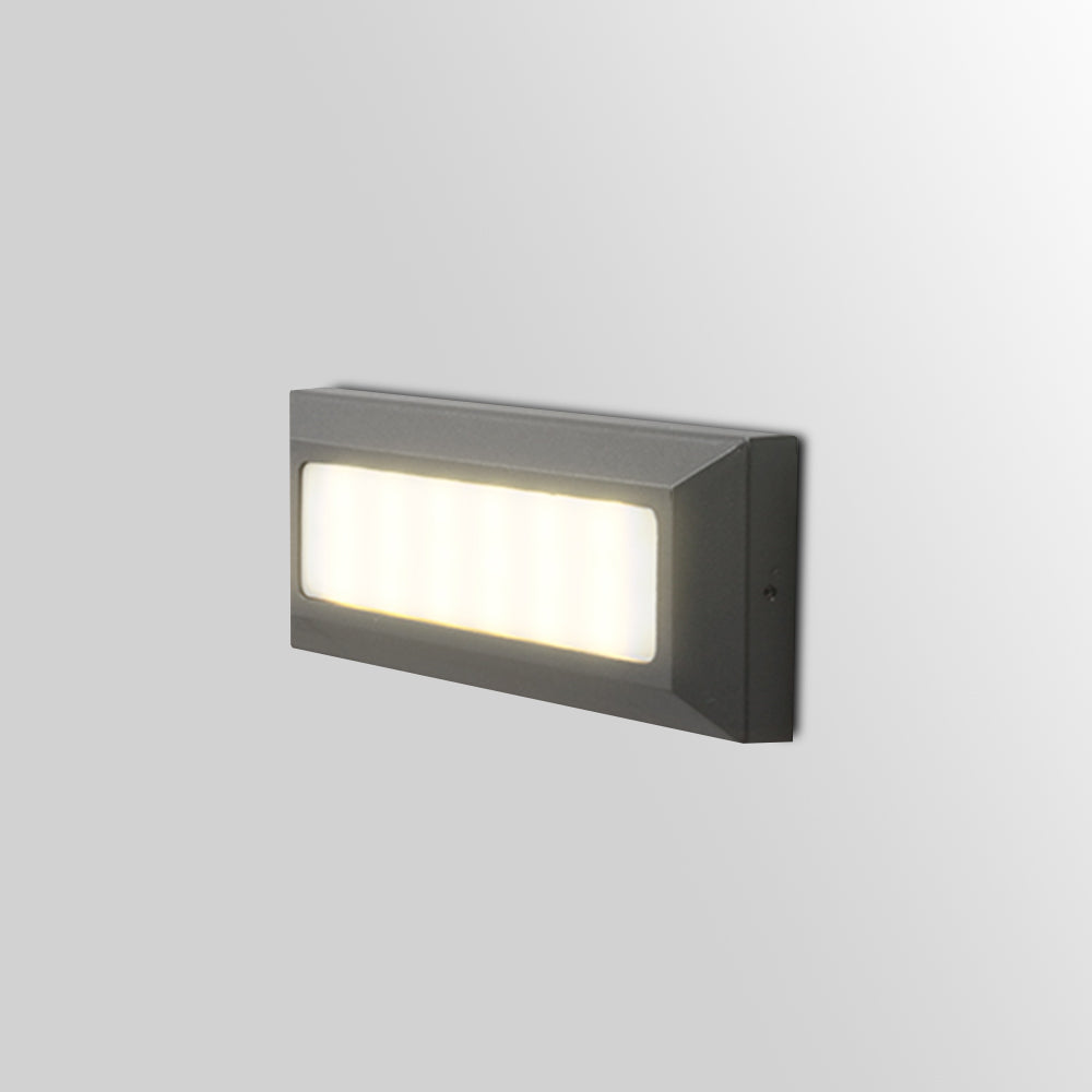 Orr Moderne Buitenlamp Zwart Metaal/Acryl Hal Tuin Trappenhuis