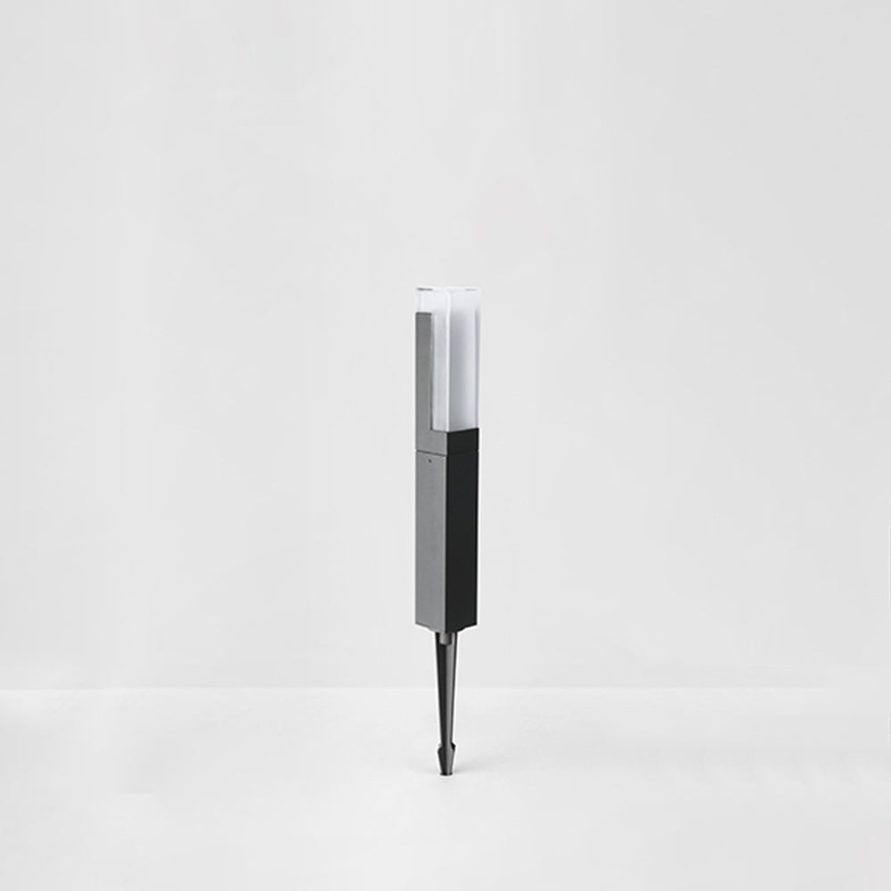 Pena Moderne Zonne Energie Buitenlamp Zwart Metaal Tuin/Stoeprand