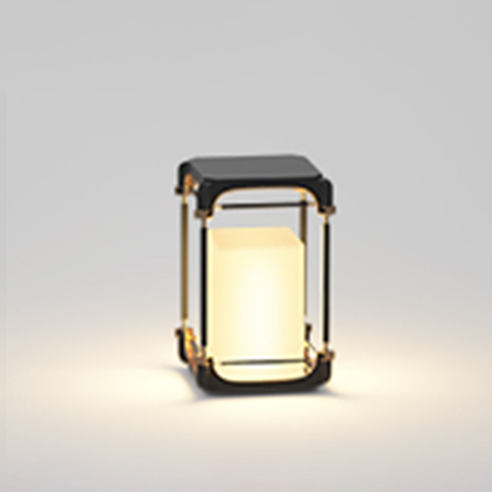 Orr Vintage LED Vloerlamp Zwart Metaal Woonkamer Buiten Tuin