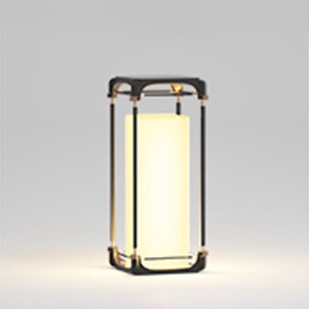 Orr Vintage LED Vloerlamp Zwart Metaal Woonkamer Buiten Tuin