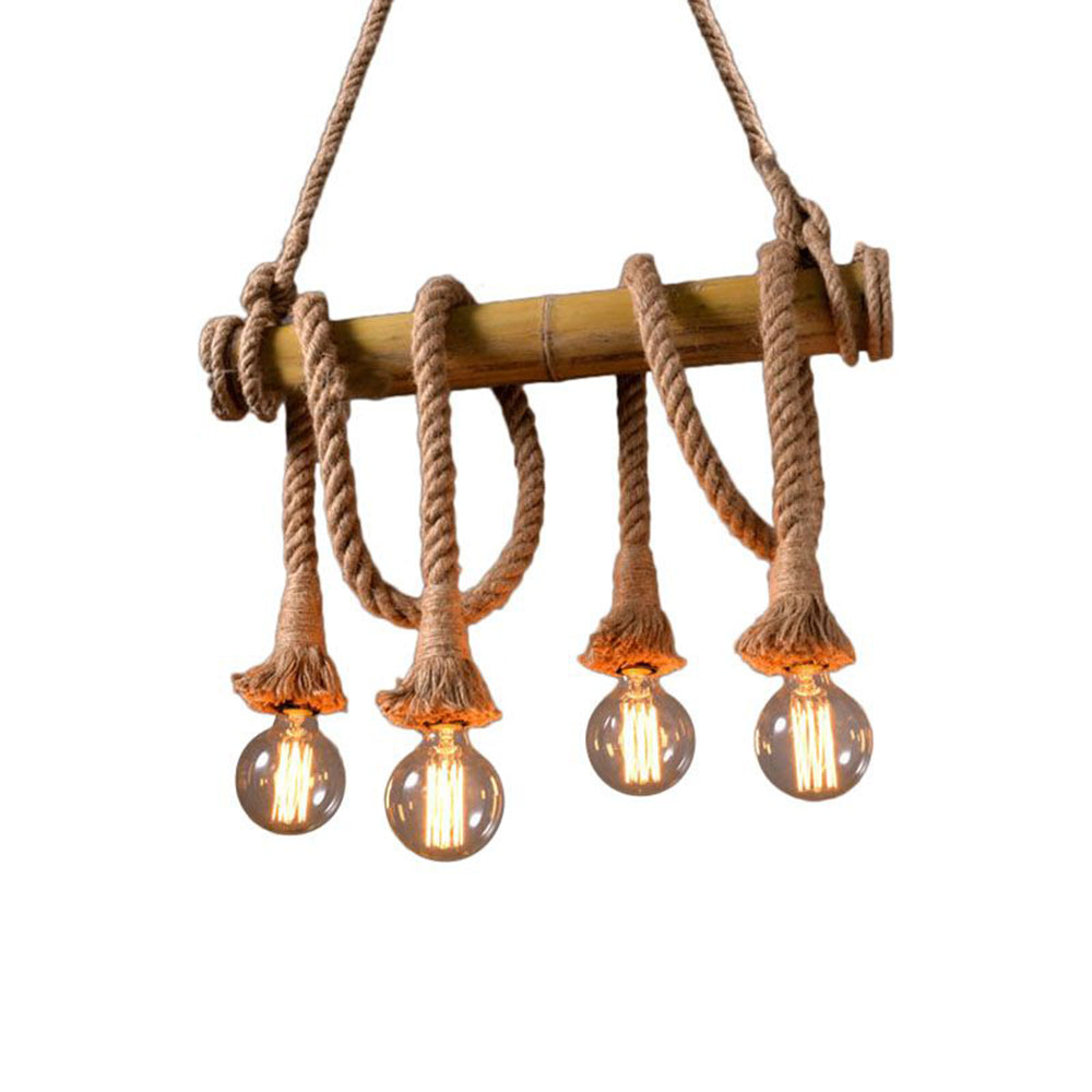 Alessio Vintage Hanglampen Hout Metaal Slaapkamer Woonkamer Eetkamer