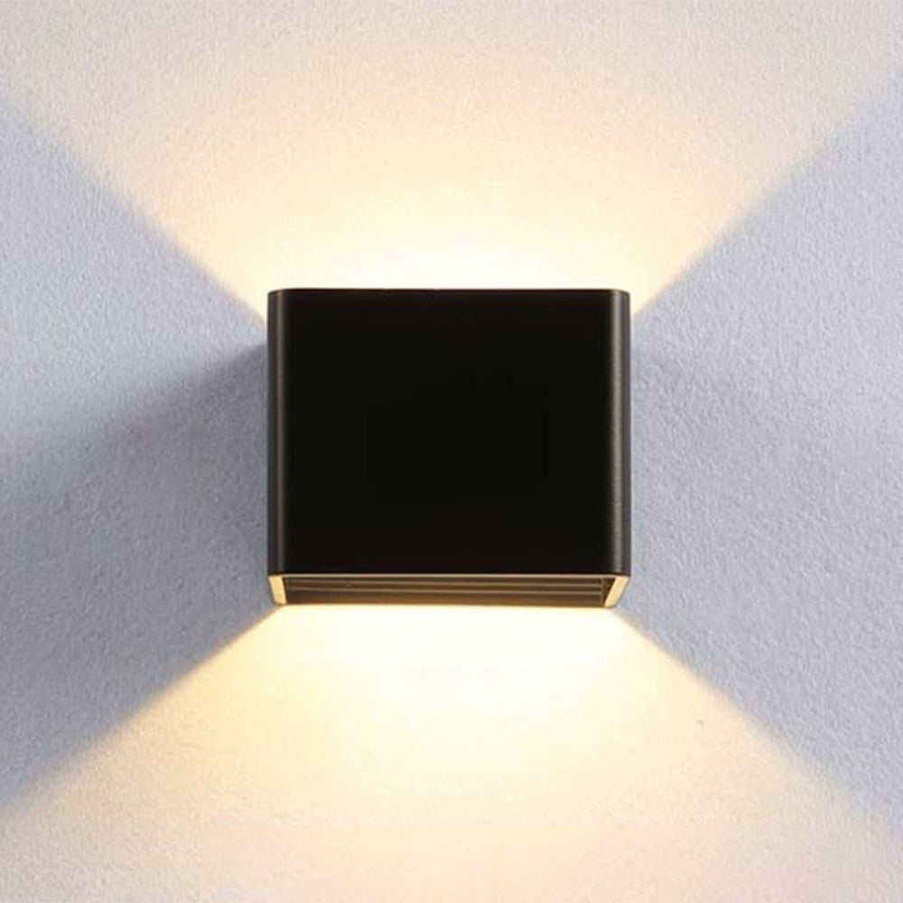 Orr Moderne Vierkant Wandlamp Zwart Wit Groen Slaapkamer