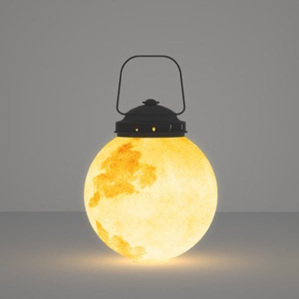 Elif Moderne LED Buitenlamp Hanglamp Goud Metaal Hars Hal Buiten