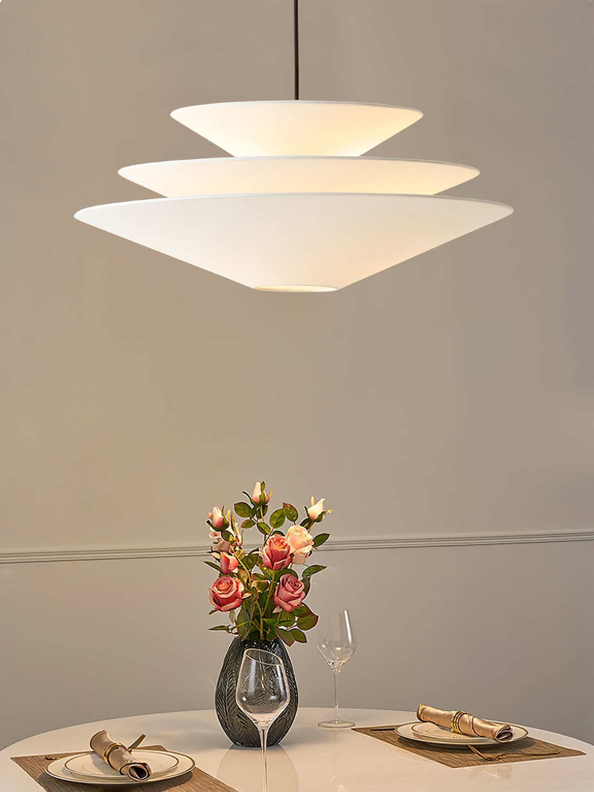 Triara Minimalistische hanglamp met lagen