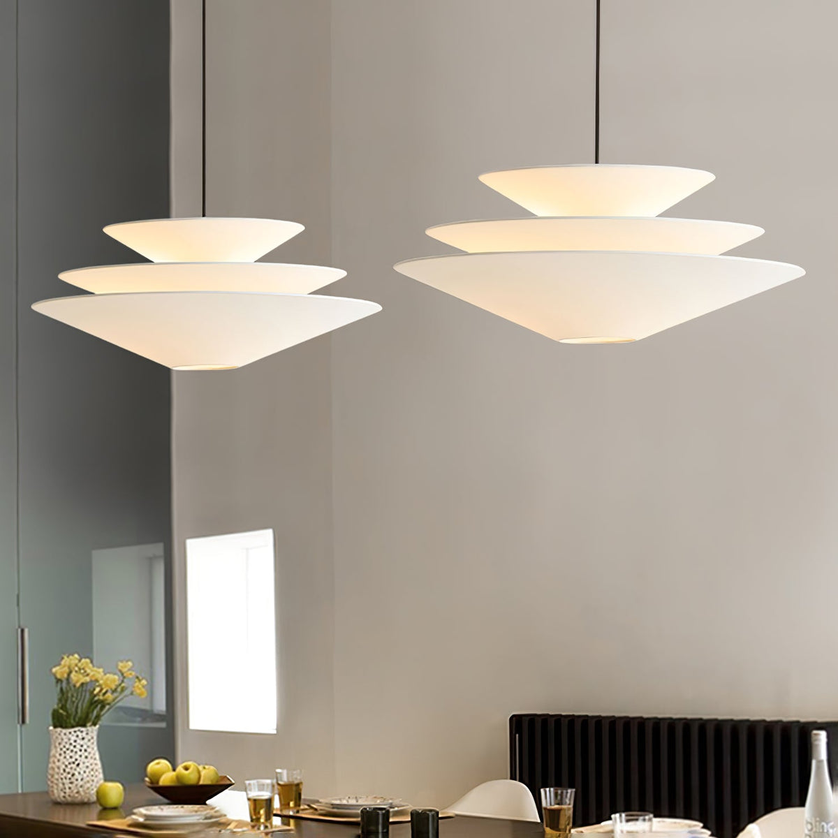 Triara Minimalistische hanglamp met lagen