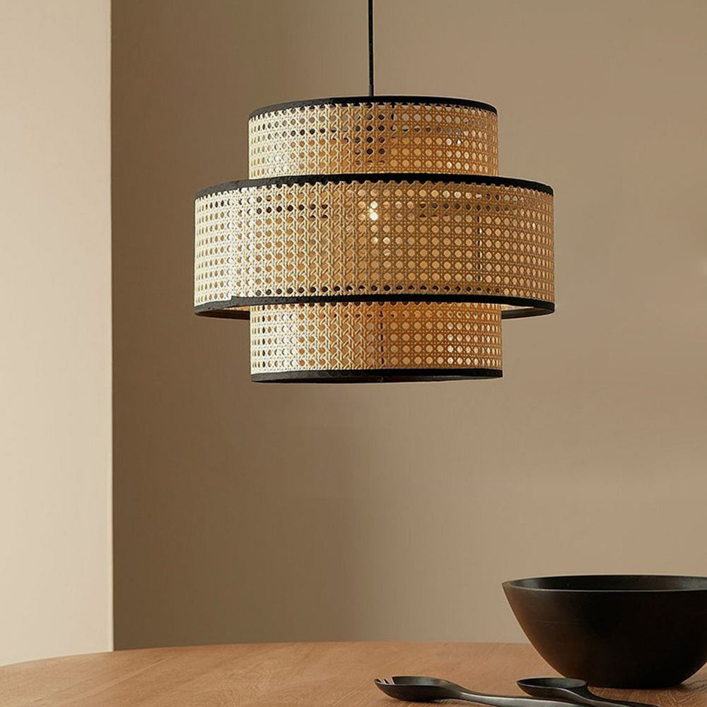 Ritta Ronde Retro LED Hanglamp Metaal Acryl Eetkamer Woonkamer