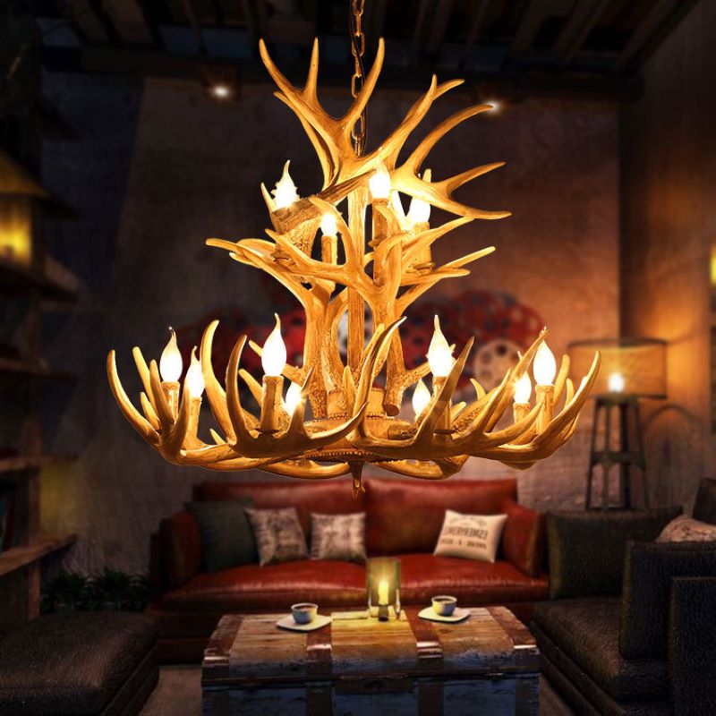 Silva Scandinavische LED Hanglampen Hout Metaal Bar/Eetkamer/Woonkamer