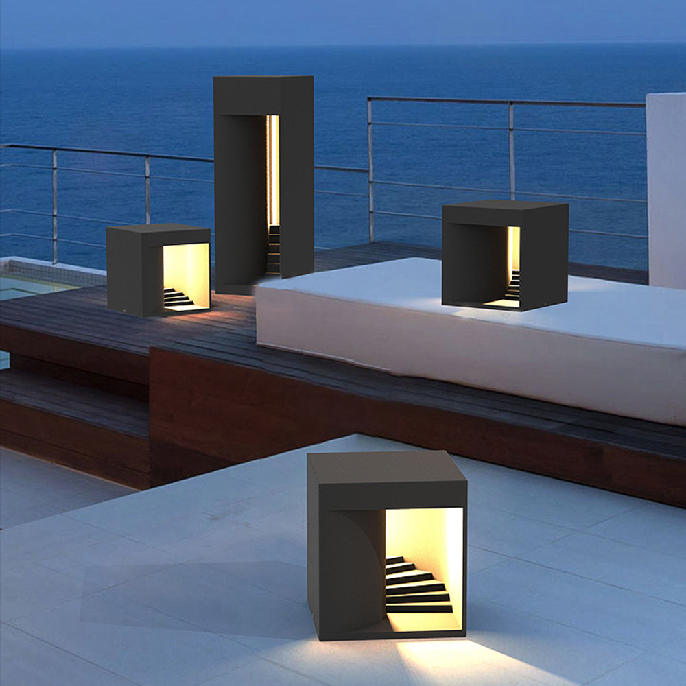 Orr Moderne Design LED Buitenlamp Metaal Zwart/Wit Buiten