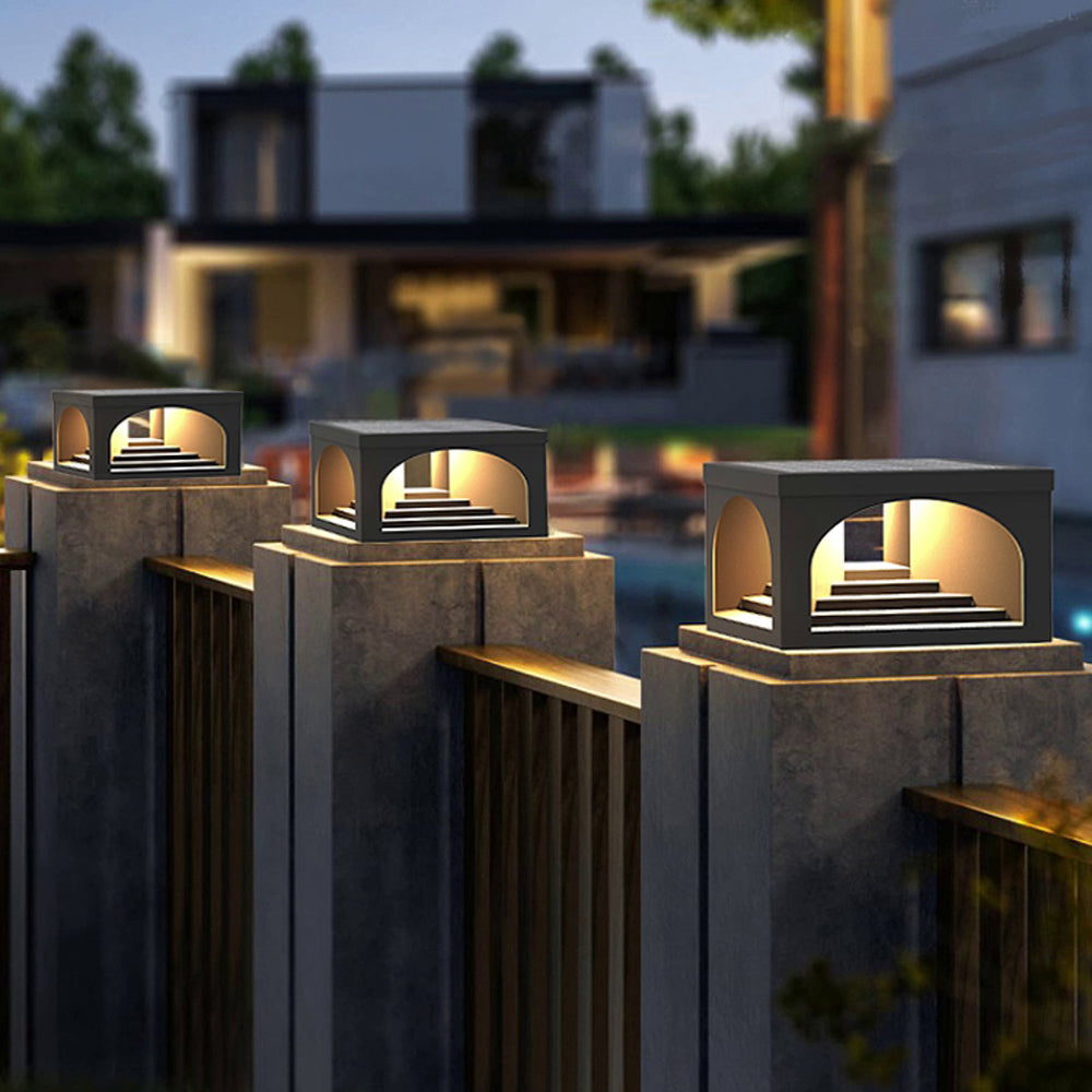 Riley Moderne Design LED Buitenlamp Metaal Zwart Buiten Tuin