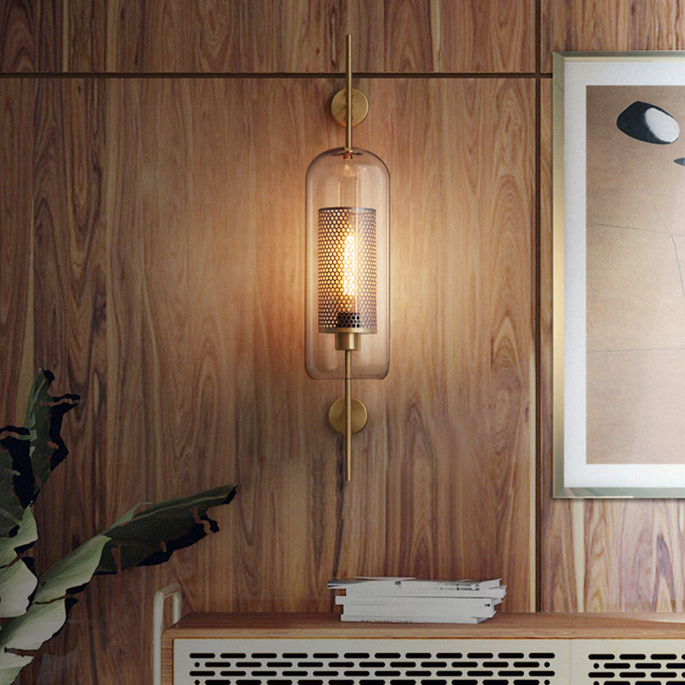 Oneal Moderne Bol LED Wandlamp Metaal/Glas Silver/Goud Slaap/Woon/Eetkamer