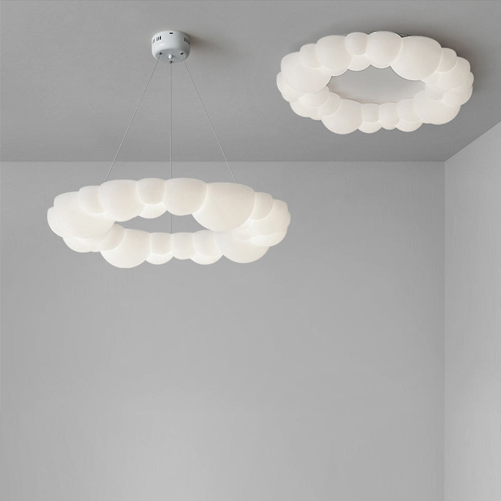 Quinn Design Ronde LED Plafondlamp/Hanglamp Metaal/Acryl Wit Slaap/Woon/Eetkamer