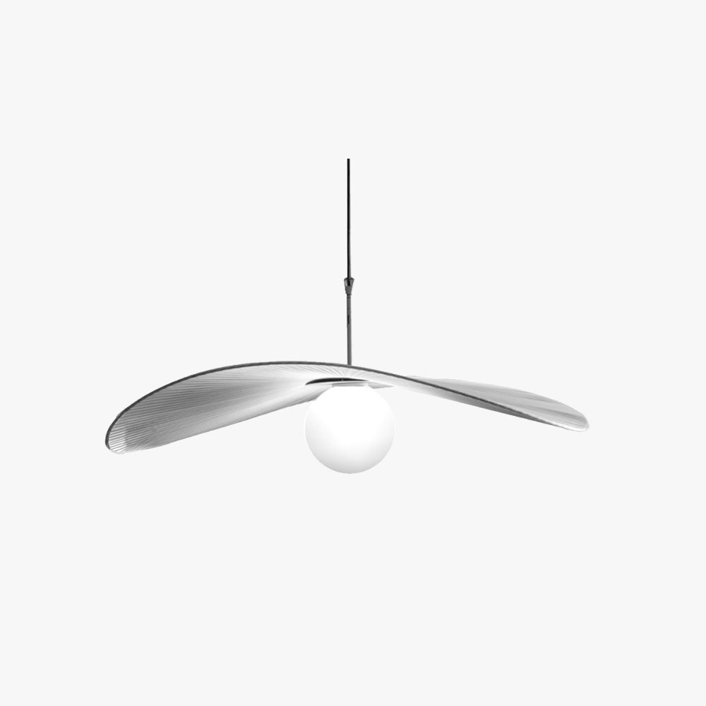 Renée Moderne LED Hanglamp Metaal/Stof Wit/Blauw Slaap/Woon/Eetkamer