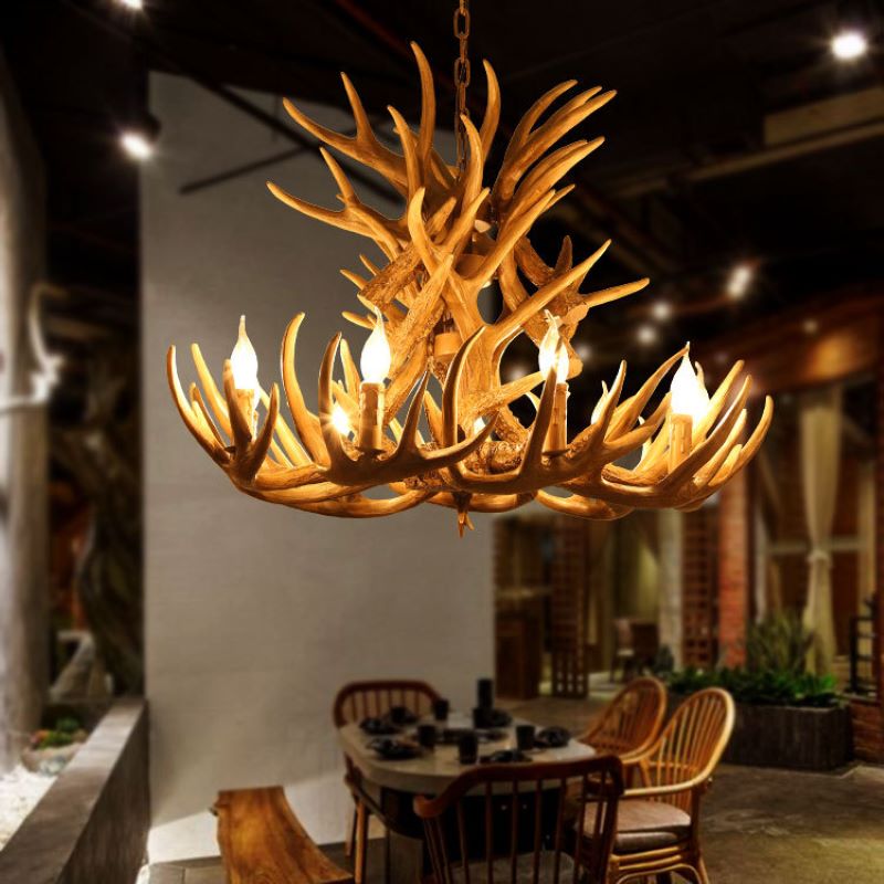 Silva Scandinavische LED Hanglampen Hout Metaal Bar/Eetkamer/Woonkamer