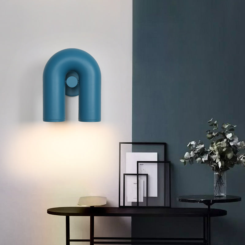 Felix Moderne Design LED Wandlamp LED Metaal Zwart/Blauw/Grijs/Rood Woonkamer/Slaapkamer