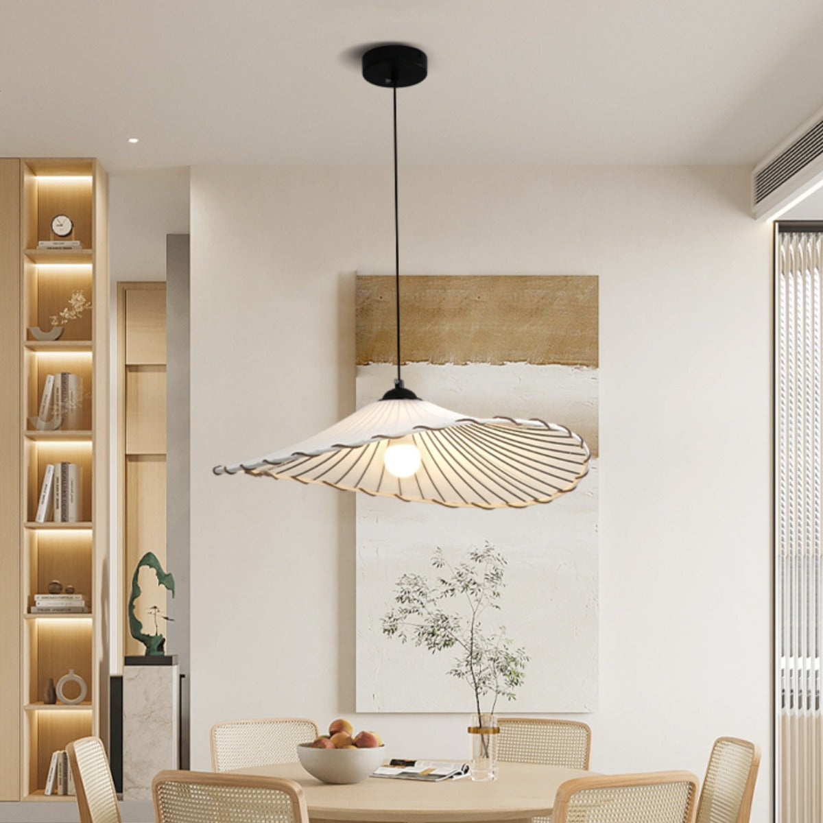 Boho Moderne Grote LED Hanglampen Metaal Stof Woonkamer Eetkamer