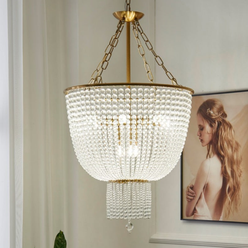 Alessio Moderne LED Kroonluchters Goud Kristal Woon-/Bedkamer