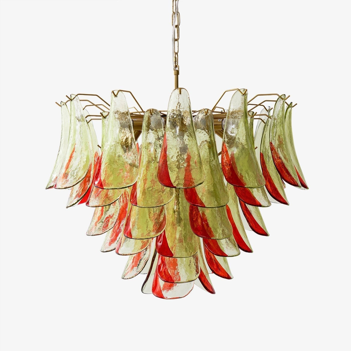Celoraria Kroonluchter Murano-glas Bloemblaadjes Elegante