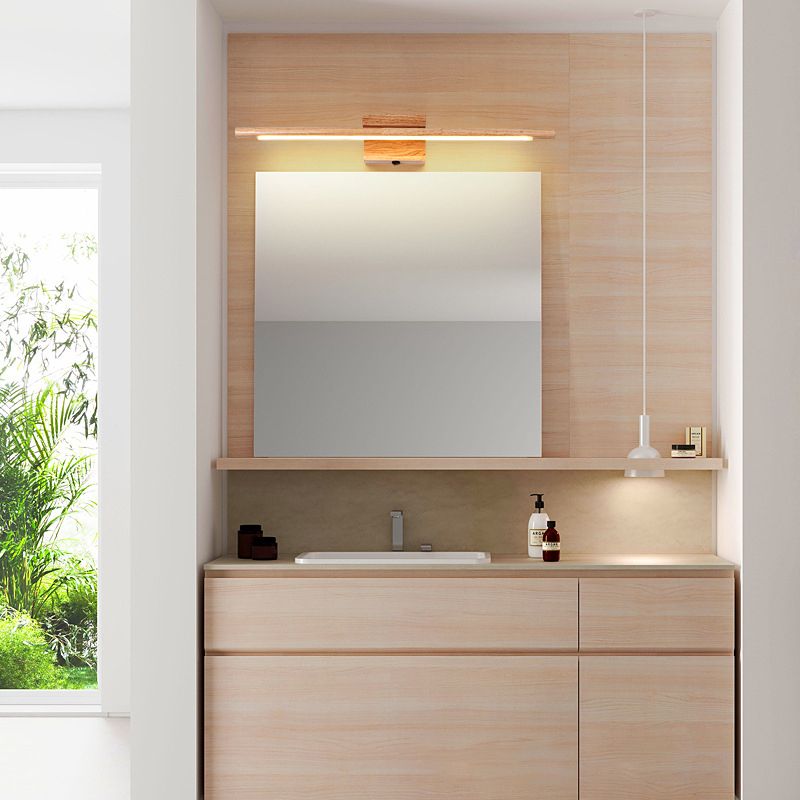Ozawa Moderne LED Wandlamp Acryl Hout Metaal Badkamer Slaapkamer
