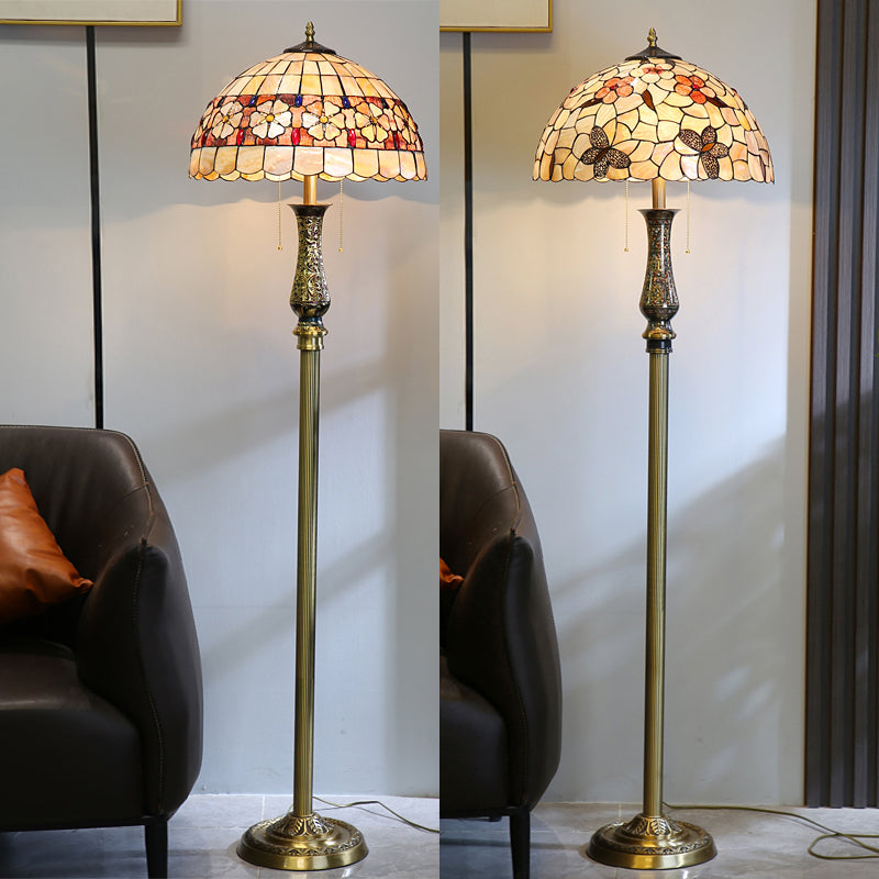 Alessio Vintage Vlinder Metalen LED Vloerlamp, Woonkamer/Slaapkamer