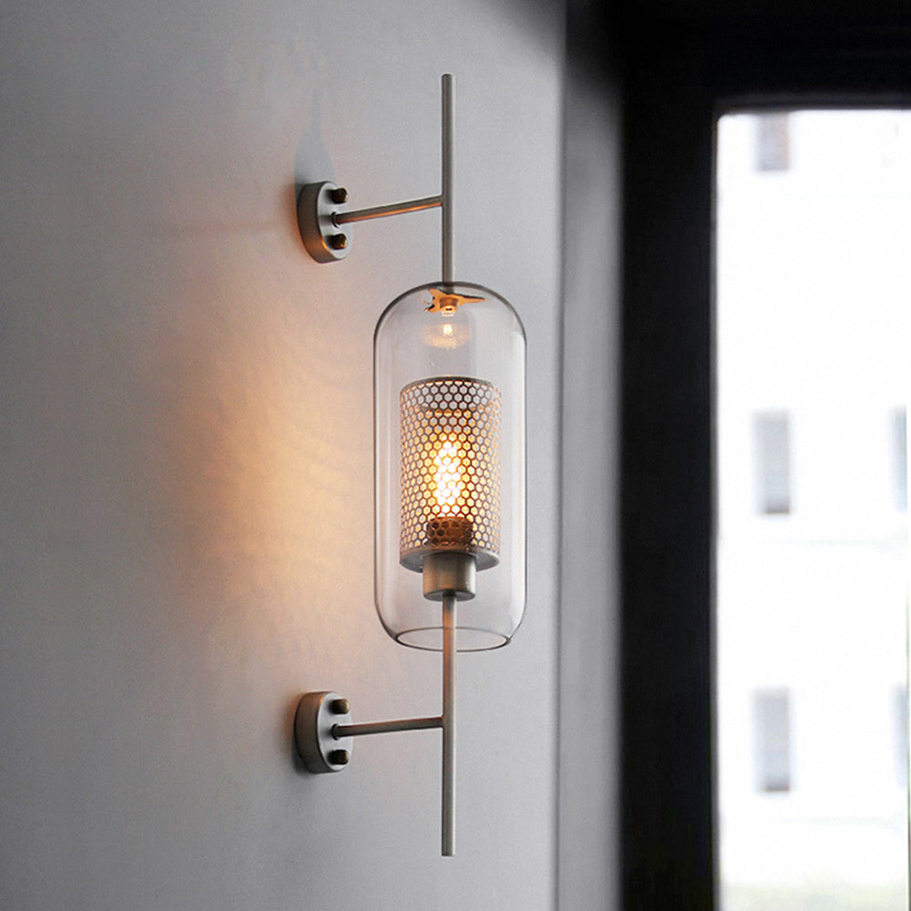 Oneal Moderne Bol LED Wandlamp Metaal/Glas Silver/Goud Slaap/Woon/Eetkamer