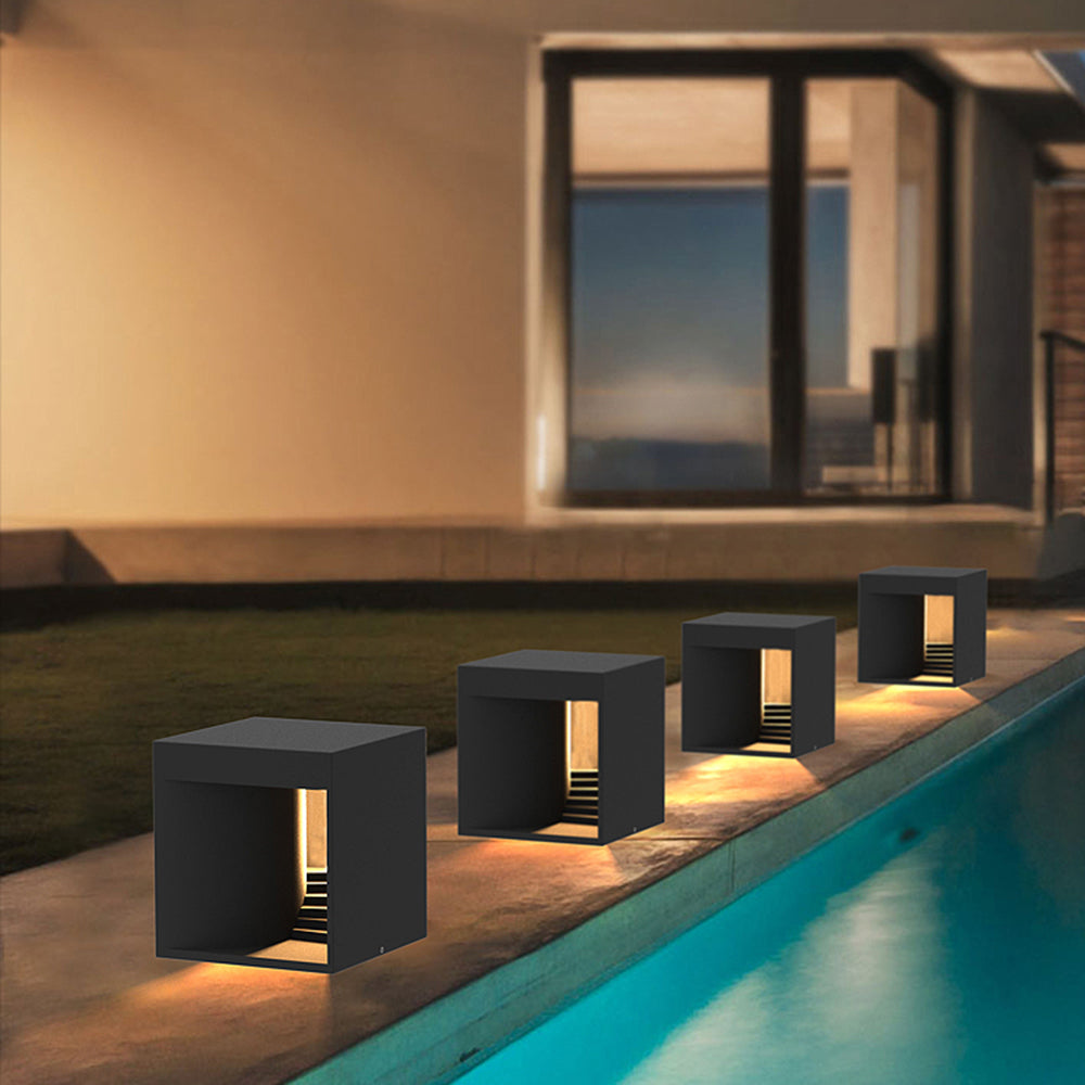 Orr Moderne Design LED Buitenlamp Metaal Zwart/Wit Buiten