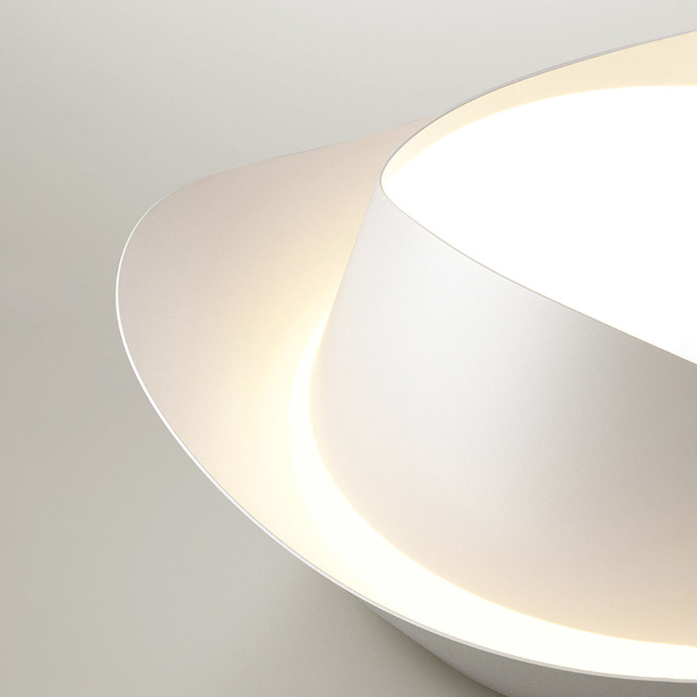 Bella Art Deco Bloemvorm Metalen Hanglamp, Wit, Woonk/Eetk/ Slaapkamer