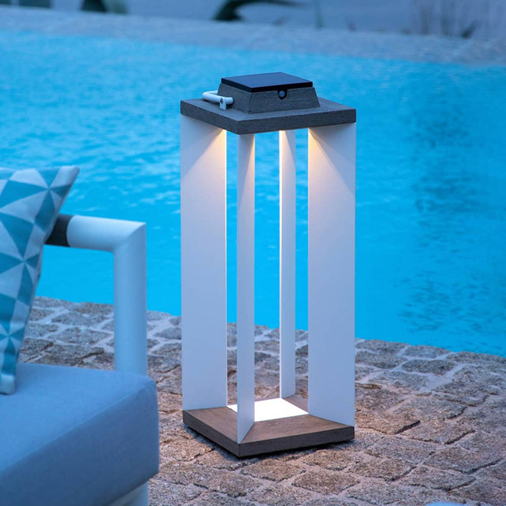 Orr Moderne Design LED Buitenlamp Metaal Zwart Wit Buiten