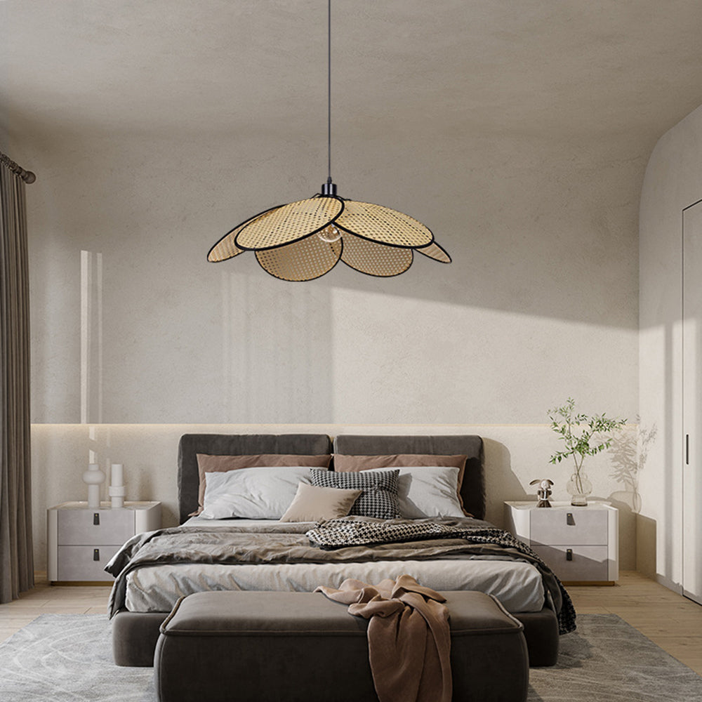 Ritta Retro LED Hanglamp Wit Zwart Metaal Slaapkamer Eetkamer