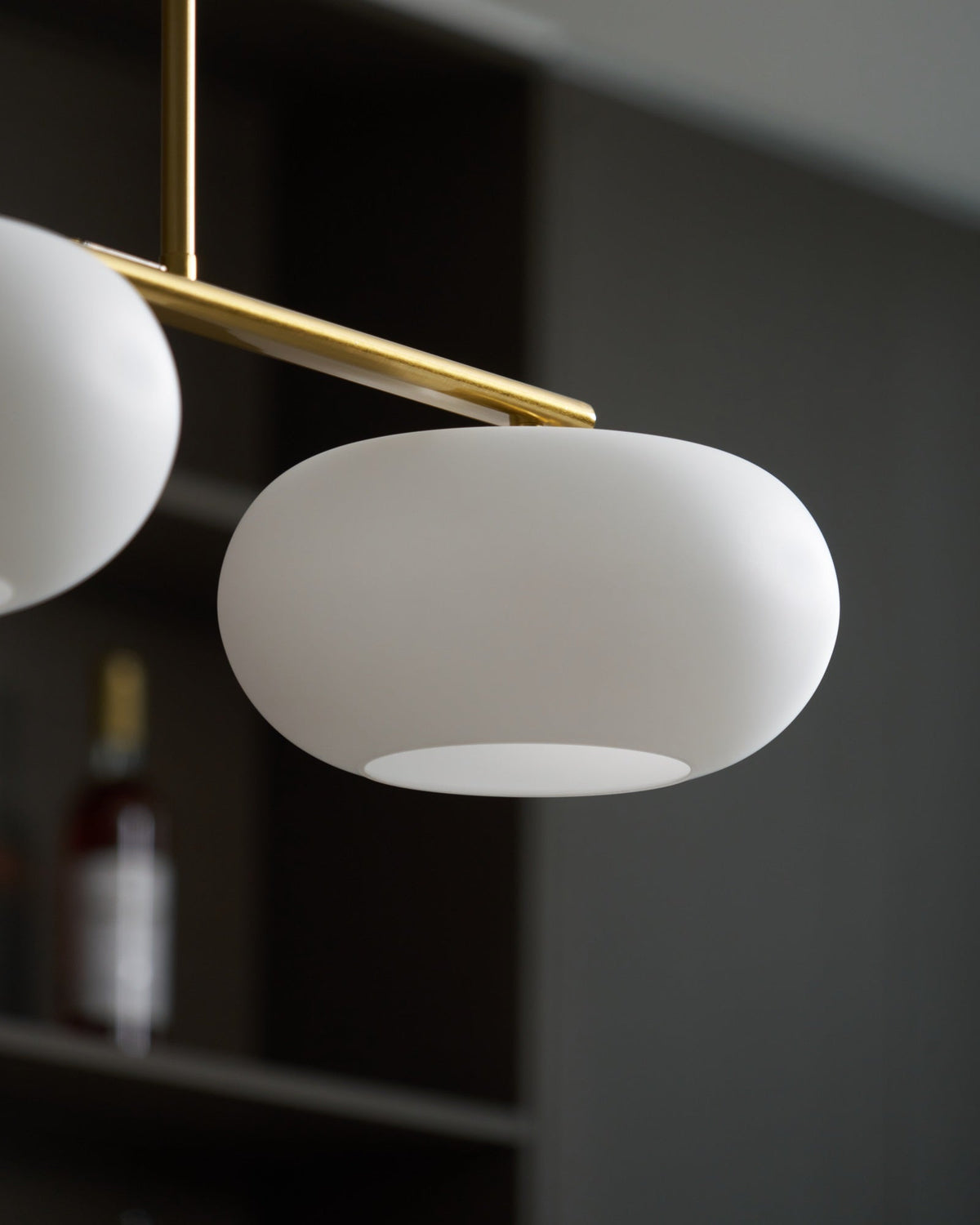 Lumeiella hanglamp 3-licht bolvormig lineair