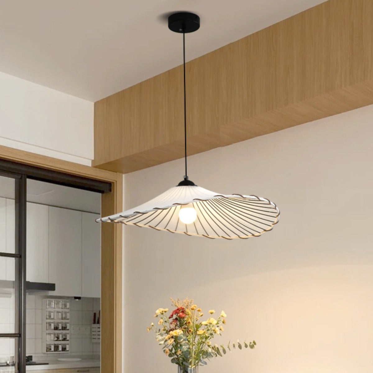 Boho Moderne Grote LED Hanglampen Metaal Stof Woonkamer Eetkamer