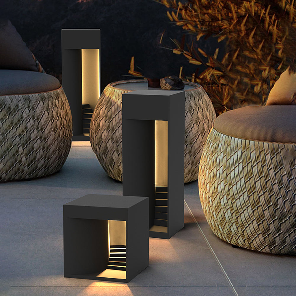 Orr Moderne Design LED Buitenlamp Metaal Zwart/Wit Buiten