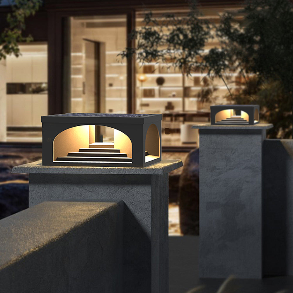 Riley Moderne Design LED Buitenlamp Metaal Zwart Buiten Tuin