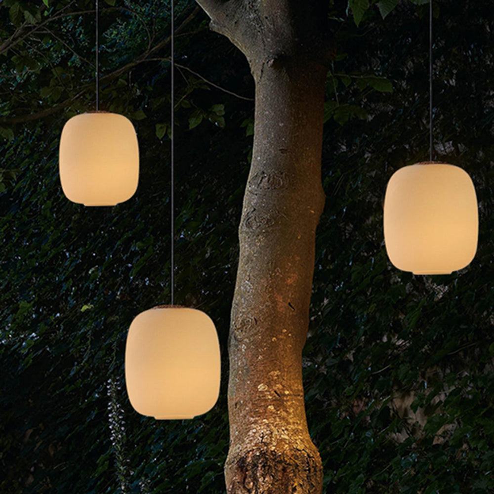 Alessio Retro Lantern Metal Waterdichte Buiten Hanglamp Black/Bronze