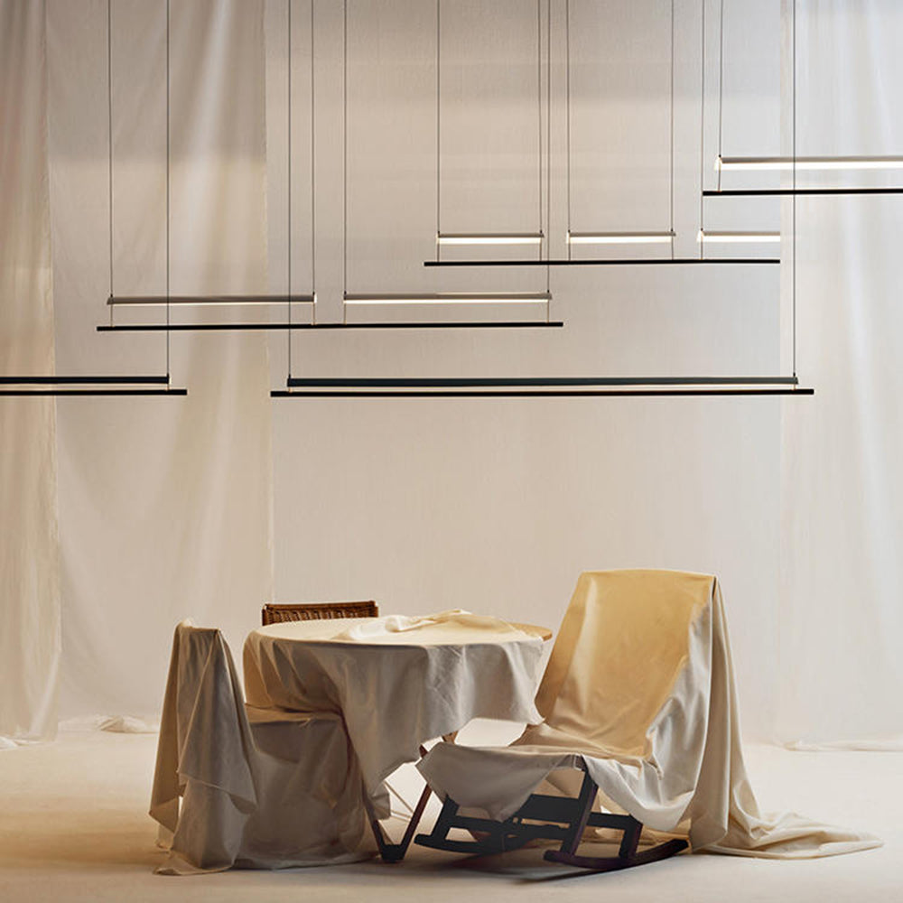 Edge Moderne Lineaire Metaal Hanglampen Woonkamer/Eetkamer